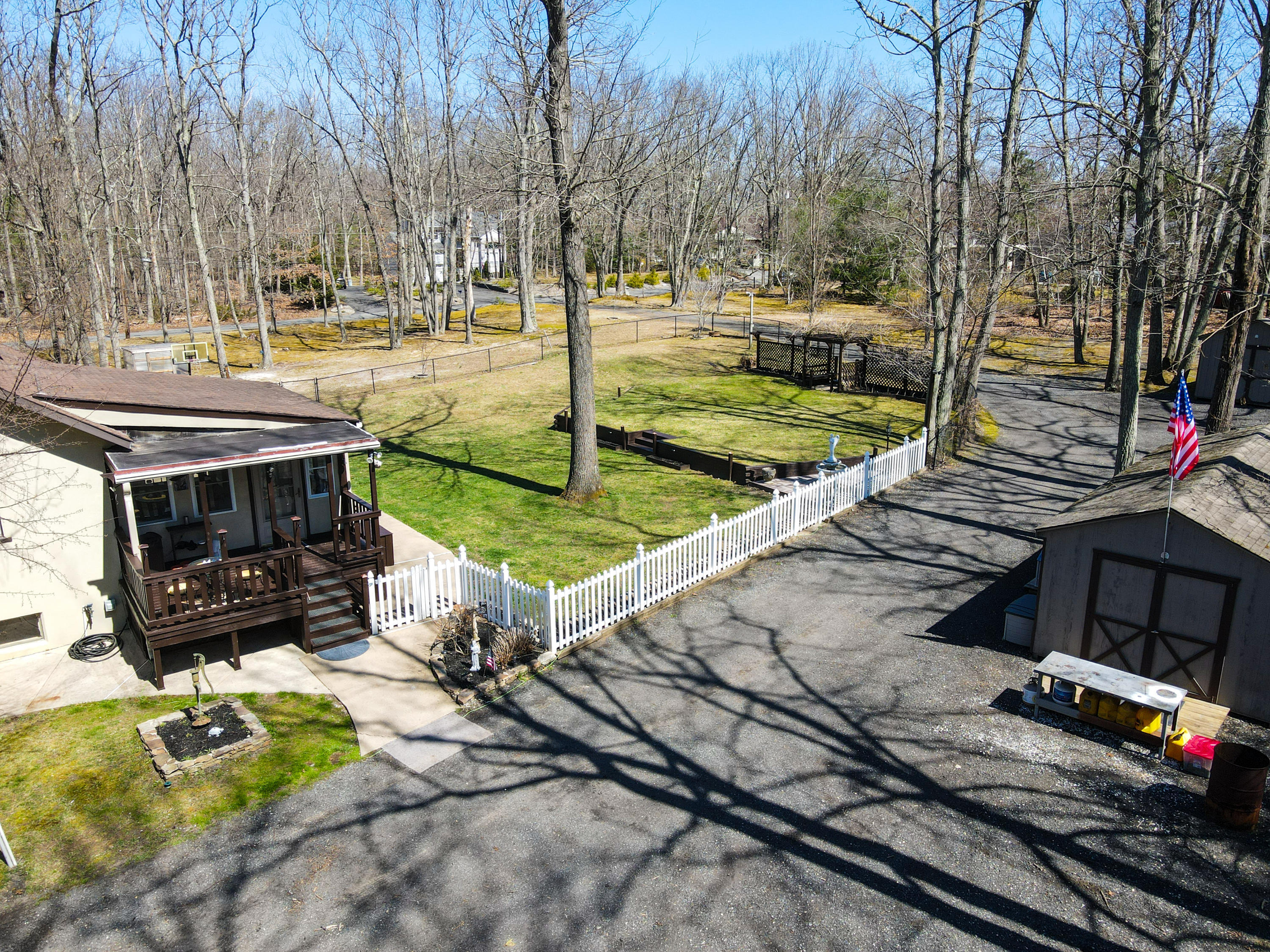 511 Cerrina Road Jackson, NJ 08527 - Photo 46 of 46 a view of a backyard with trees