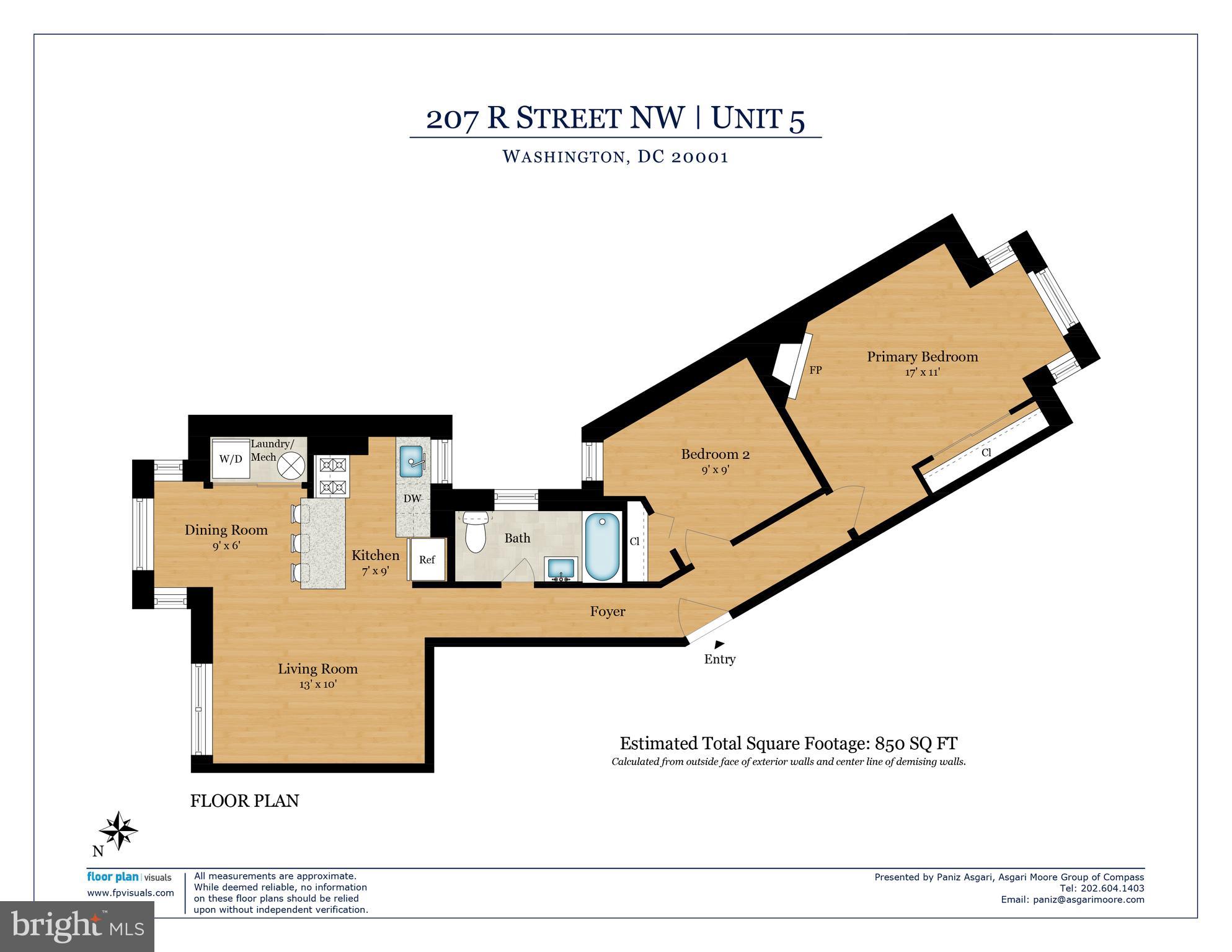 207 R Street Northwest, Unit 5 Washington, DC 20001 - Photo 22 of 22