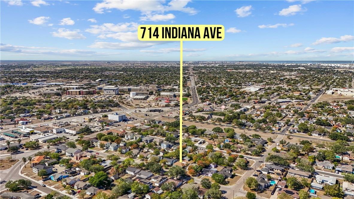 714 Indiana Avenue Corpus Christi, TX 78404 - Photo 38 of 38 a view of a street with a building