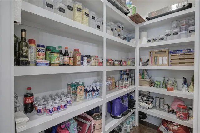 a bathroom with a bathtub and a sink