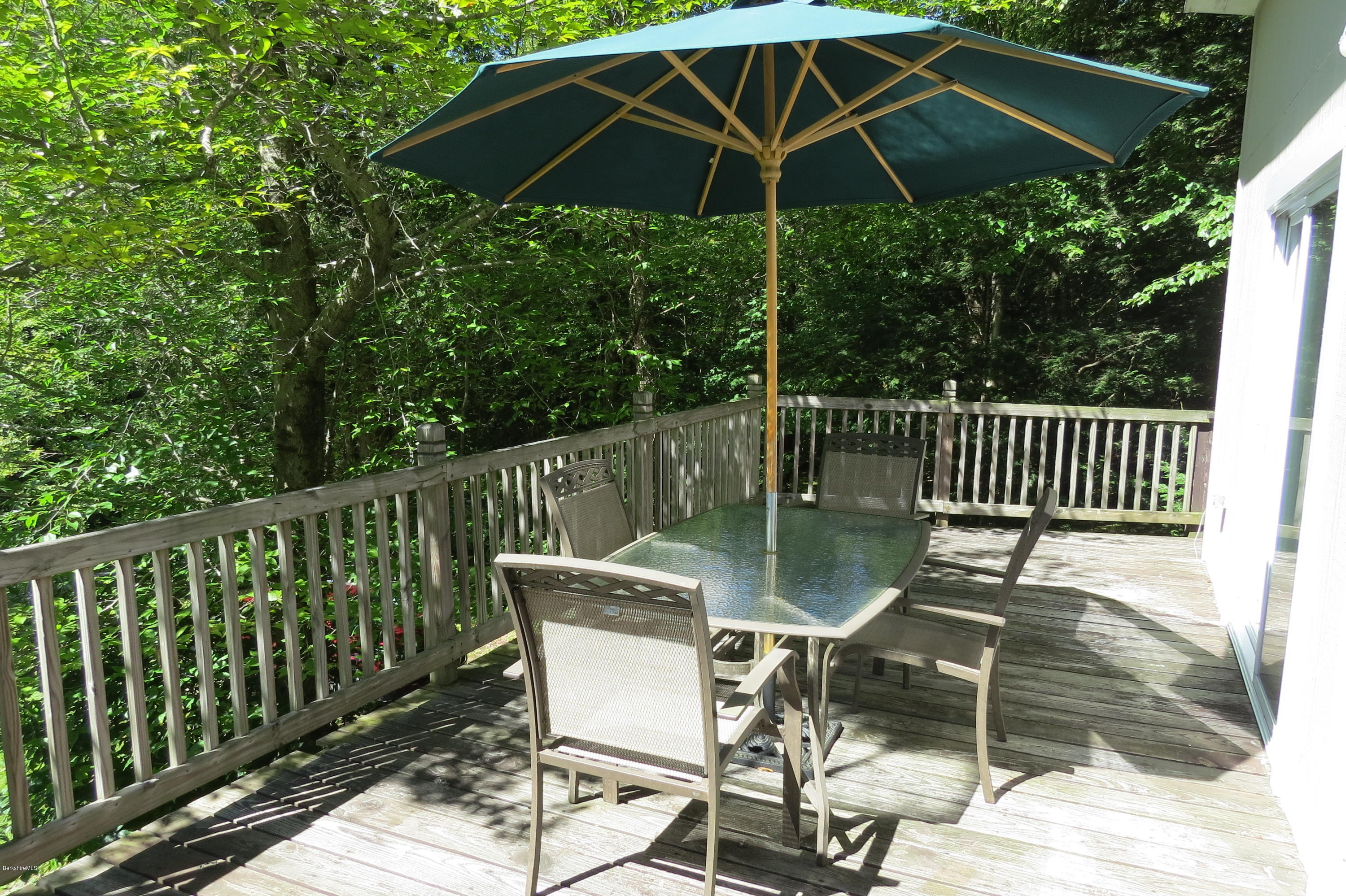 279 Heartwellville View Road Readsboro, VT 05350 - Photo 26 of 42 a view of balcony with wooden floor and outdoor seating