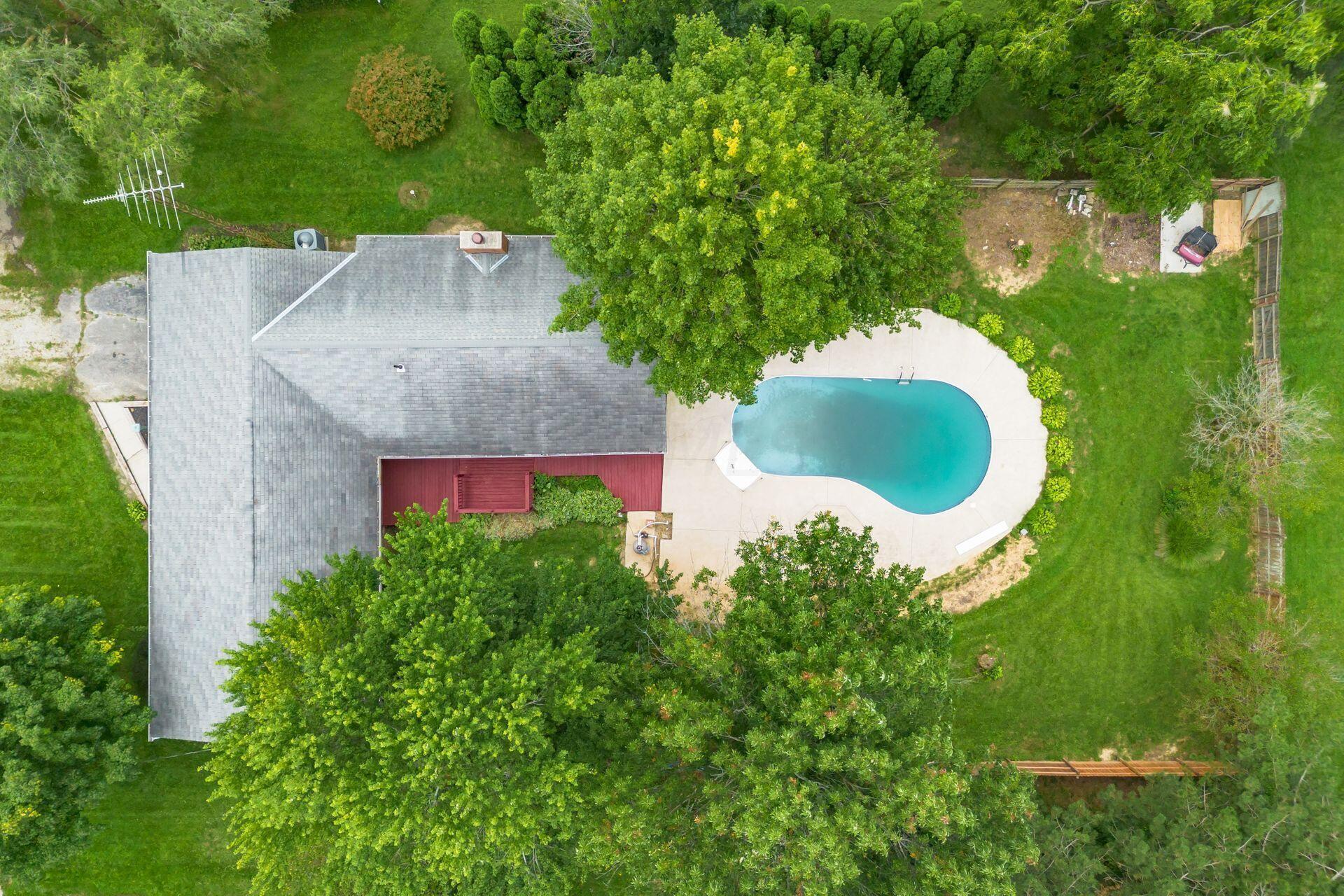 264 Morral-Kirkpatrick Road Marion, OH 43302 - Photo 36 of 37 1.52 acre retreat includes single story living, in-ground pool and fenced yard!