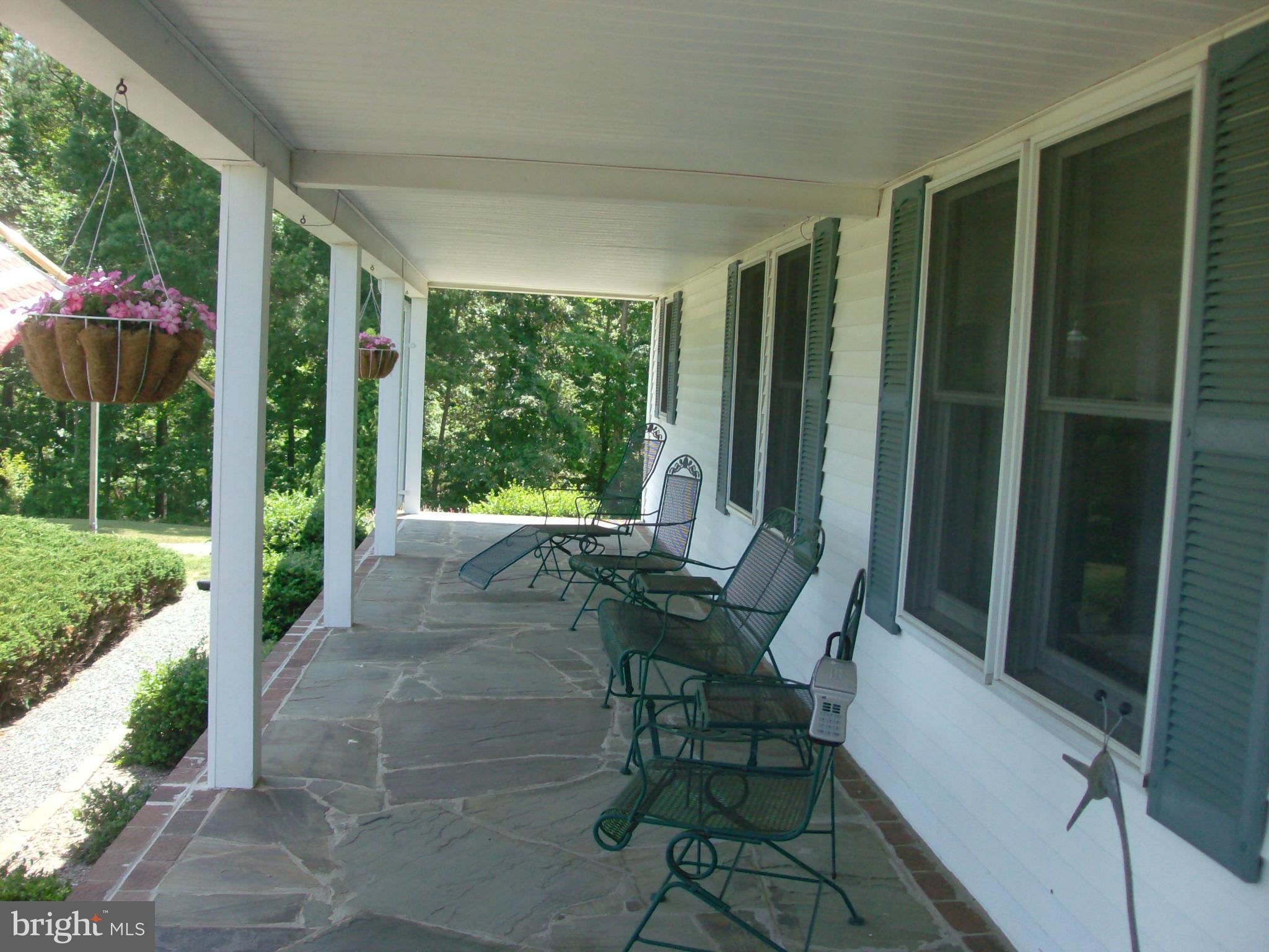 9425 Mackall Road St. Leonard, MD 20685 - Photo 3 of 26 Beautiful Slate front porch