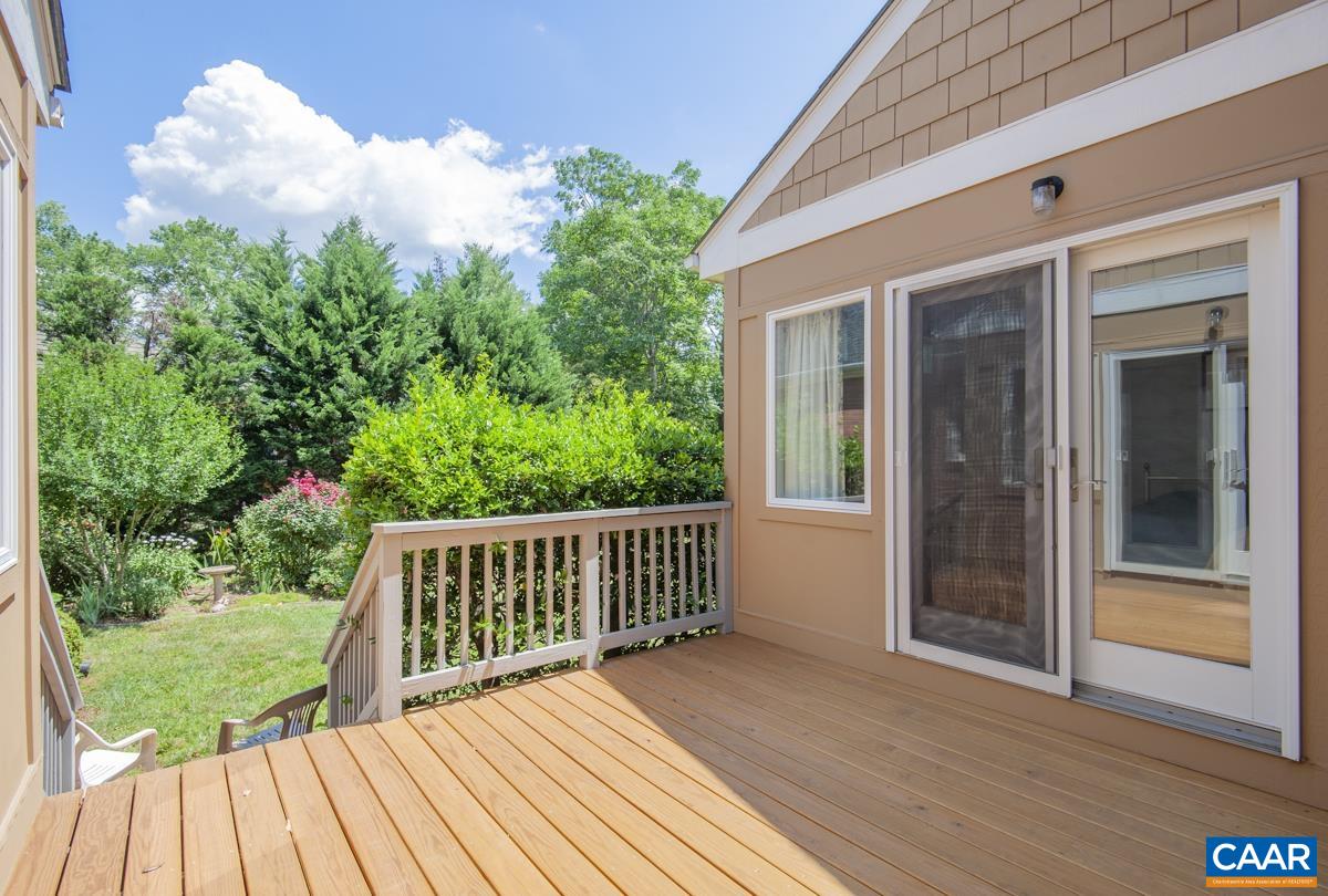 2306 Tarleton Drive Charlottesville, VA 22901 - Photo 5 of 35 a view of backyard with deck and garden