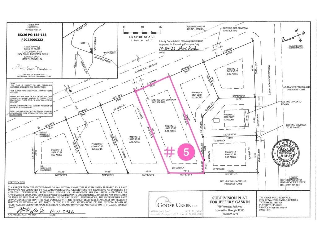 728 Talmadge Road, Unit A & B LOT 5 Allenhurst, GA 31301 - Photo 1 of 20