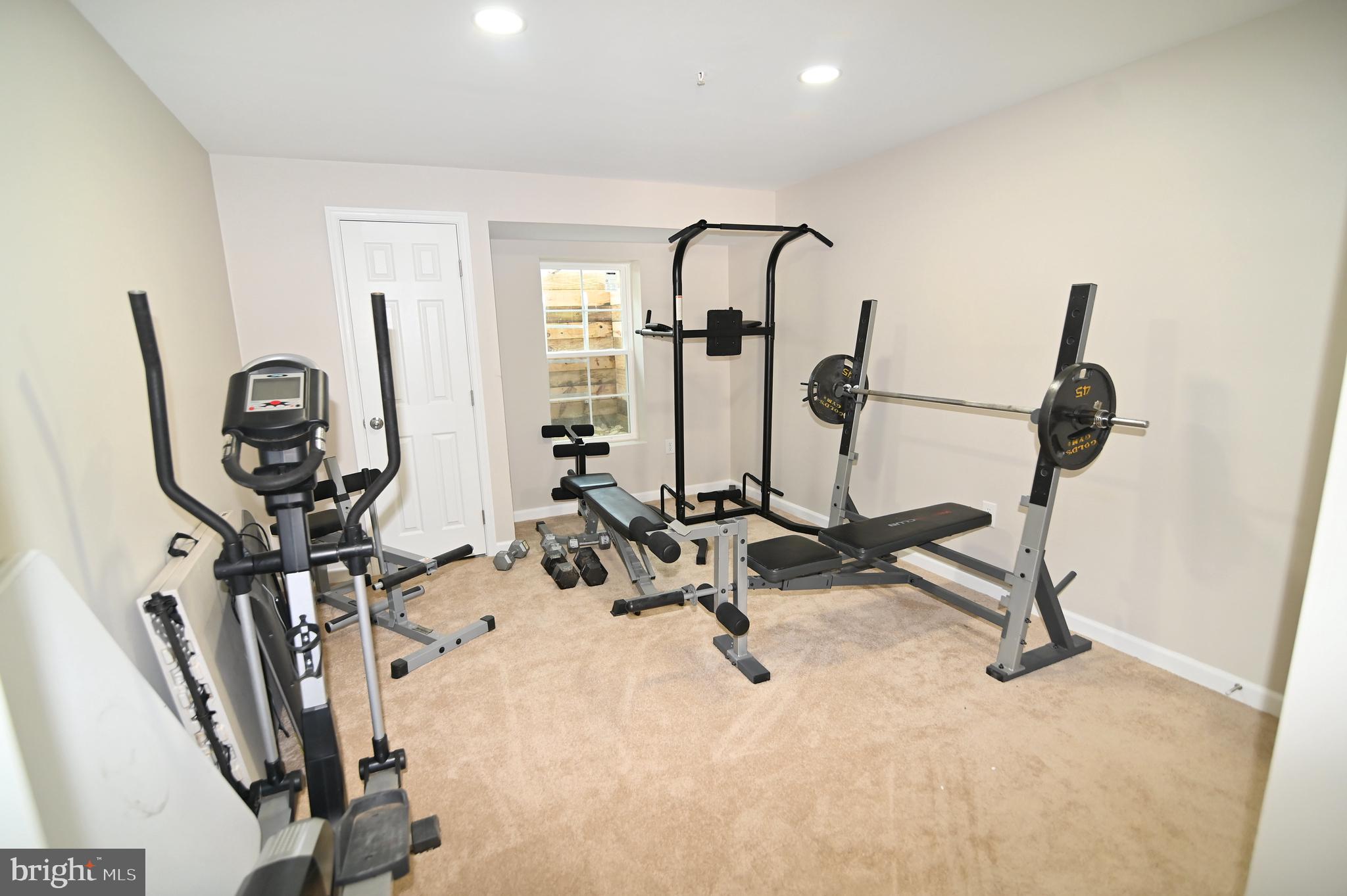 6009 Sellner Lane Clinton, MD 20735 - Photo 54 of 61 a view of a room with gym equipment