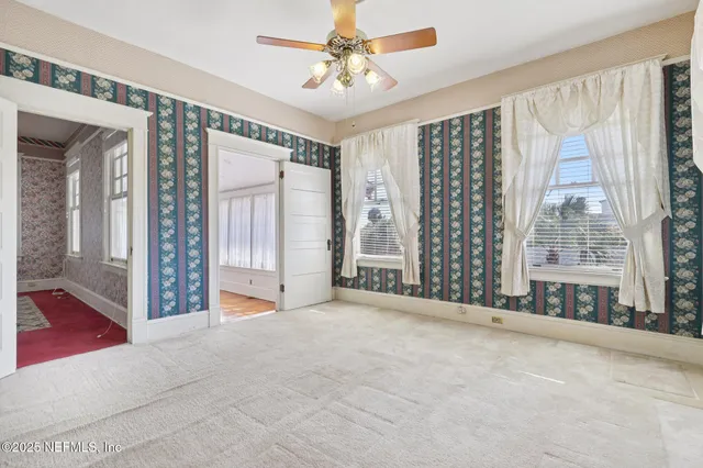 an aerial view of a city with lots of residential buildings