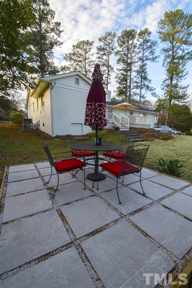2324 Ridge Road Raleigh, NC 27612 - Photo 23 of 25 a view of a terrace with sitting area