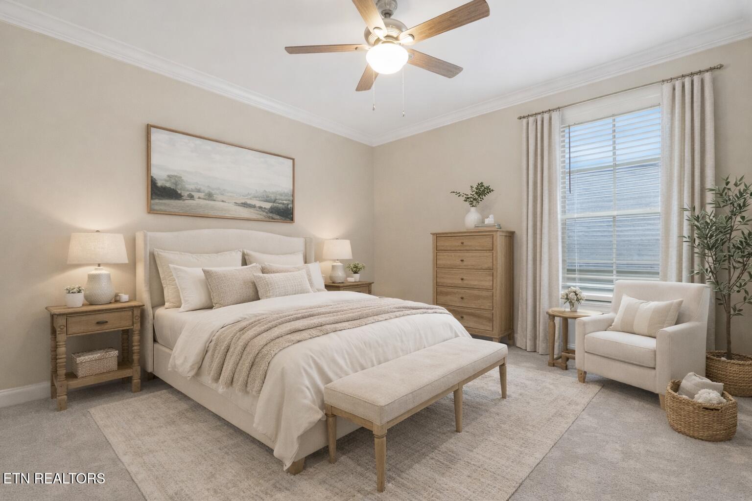 104 Inola Place Loudon, TN 37774 - Photo 30 of 49 Virtual Staging- Bedroom 3