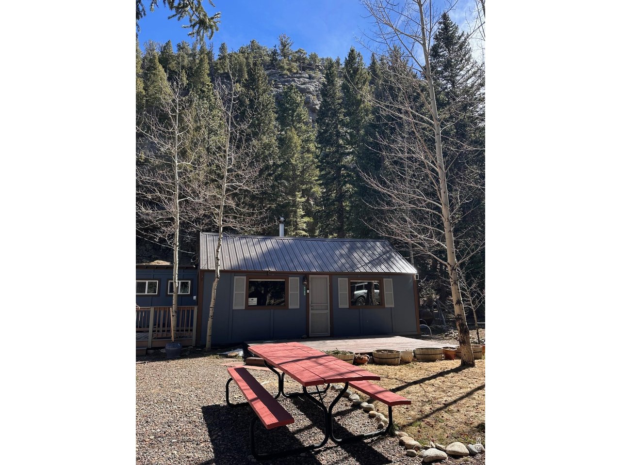 3143 Riverside Drive Lyons, CO 80540 - Photo 12 of 24 a outdoor space with barbeque area