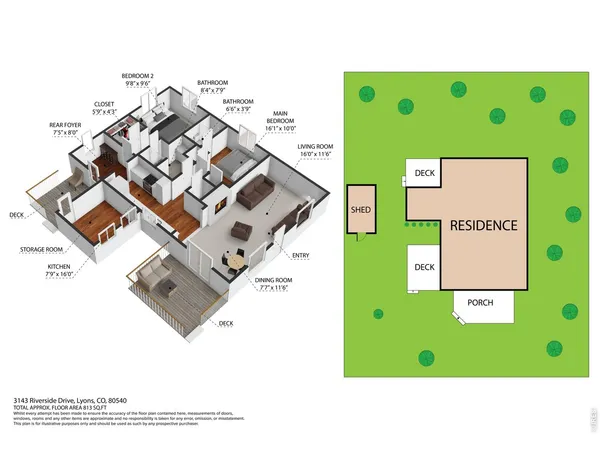 $345,000 | 3143 Riverside Drive, Lyons, CO 80540