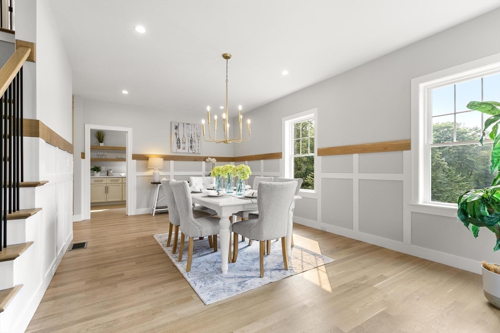 29 Beaverbrook Road Burlington, MA 01803 - Photo 8 of 42 a view of a dining room with furniture window and wooden floor