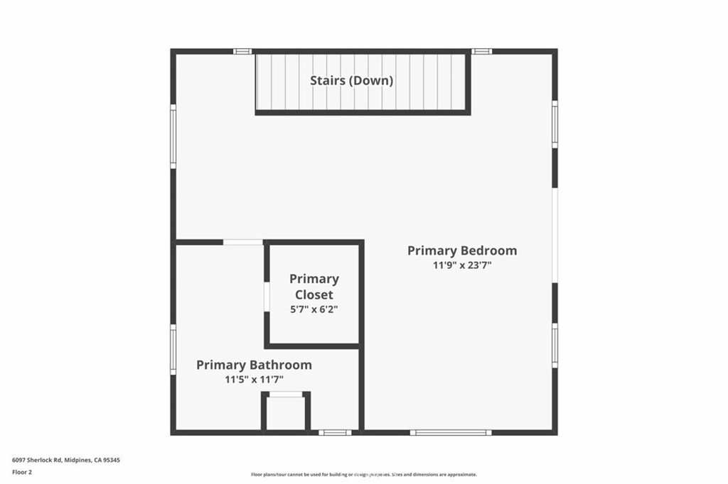 6097 Sherlock Road Midpines, CA 95345 - Photo 63 of 63 a picture of a wall with a white wall and a painting