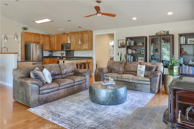 a very nice looking room with a large window