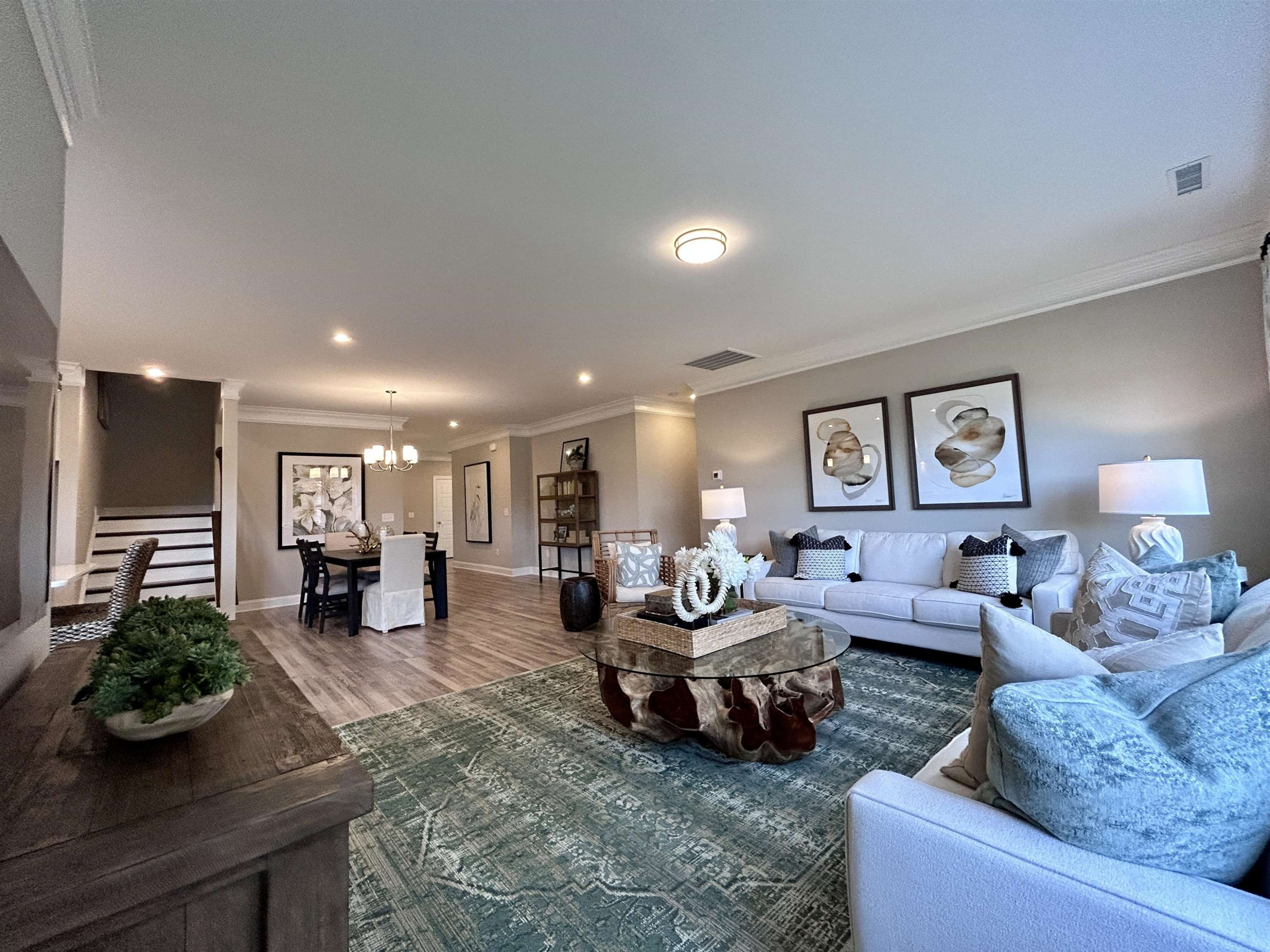 204 Kavanaugh Road Wake Forest, NC 27587 - Photo 26 of 53 a living room with furniture and wooden floor