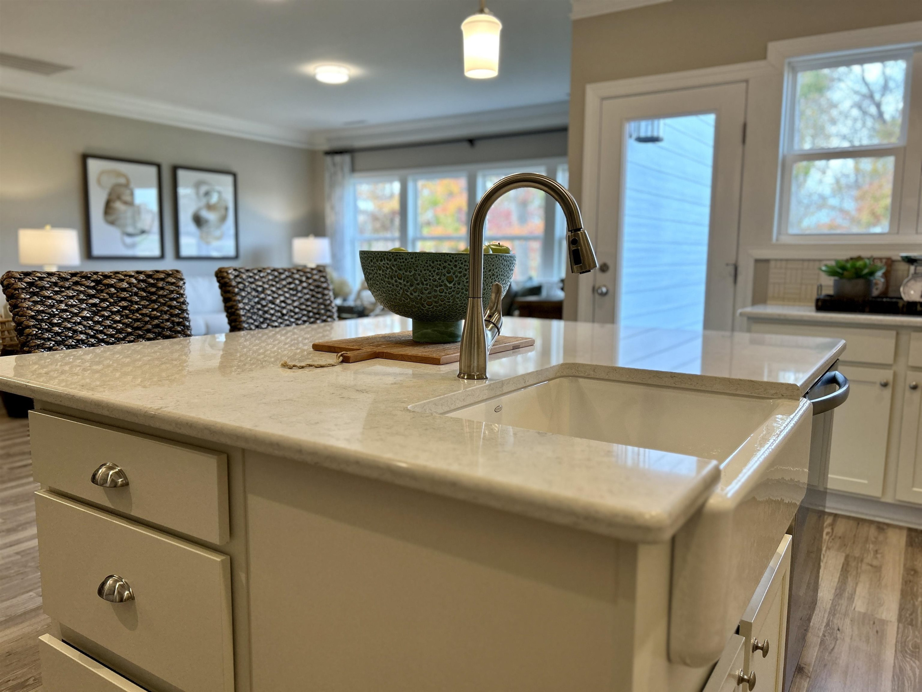 204 Kavanaugh Road Wake Forest, NC 27587 - Photo 34 of 53 a view of kitchen island with stainless steel appliances cabinets