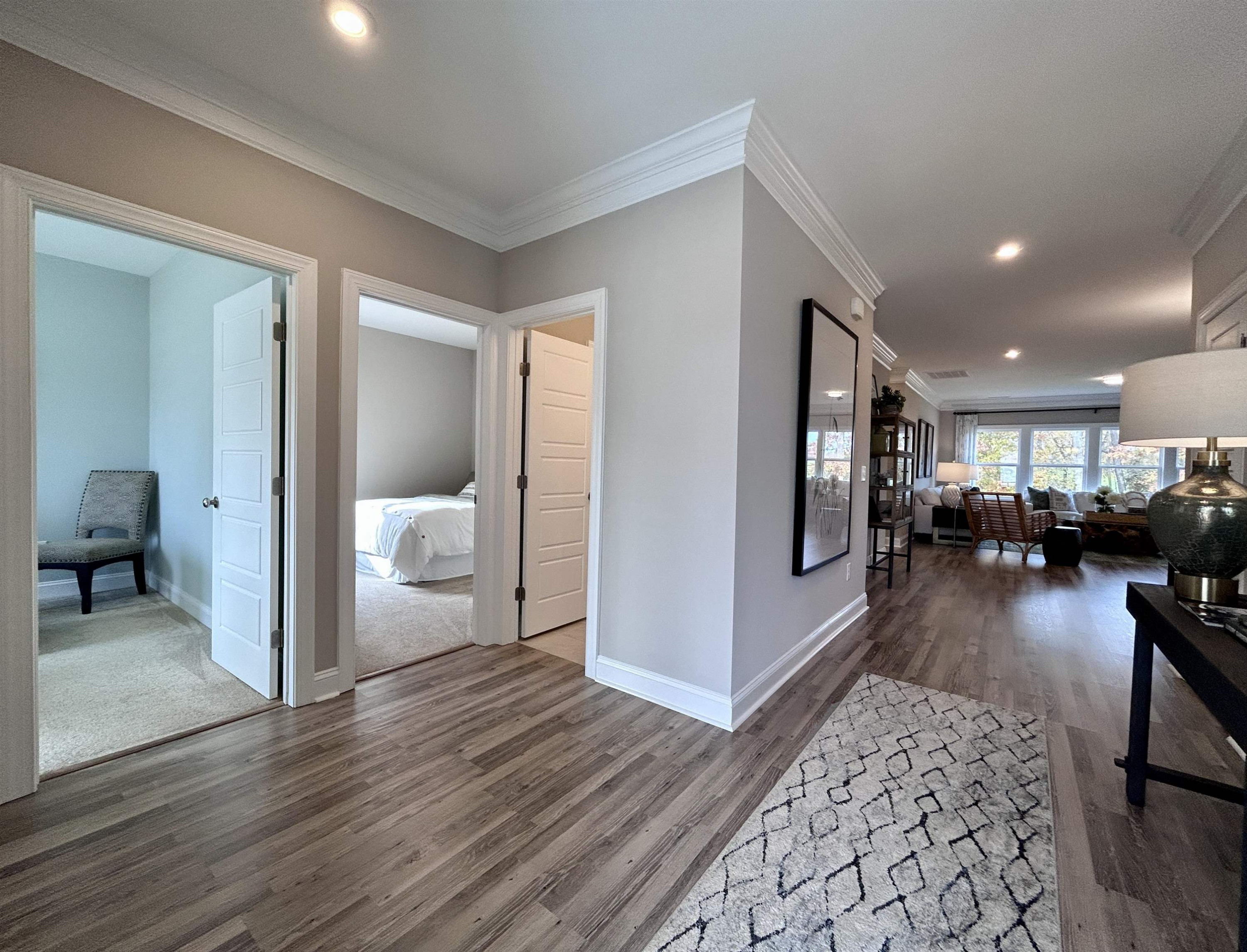 204 Kavanaugh Road Wake Forest, NC 27587 - Photo 4 of 53 a view of a living room and hardwood floor