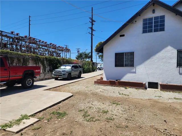 a car parked in front of house