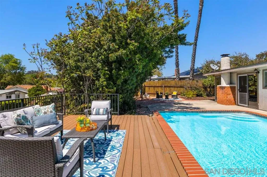13916 Frame Road Poway, CA 92064 - Photo 3 of 19 swimming pool view with seating space