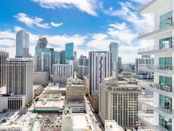 a view of city with balcony