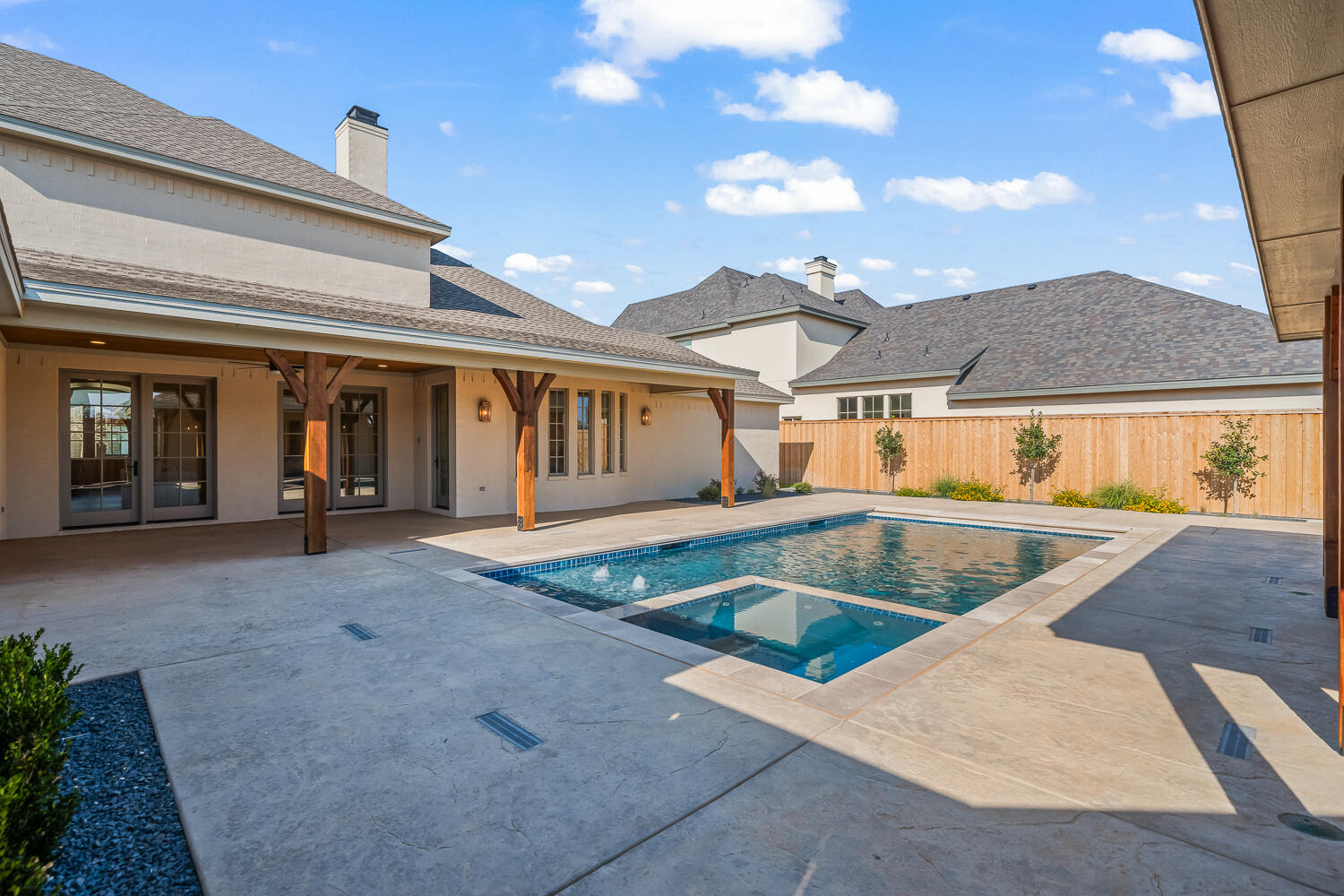 3911 149th Street Lubbock, TX 79423 - Photo 70 of 79 a view of outdoor space yard and swimming pool