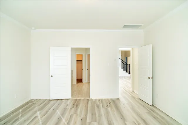 a view of front door