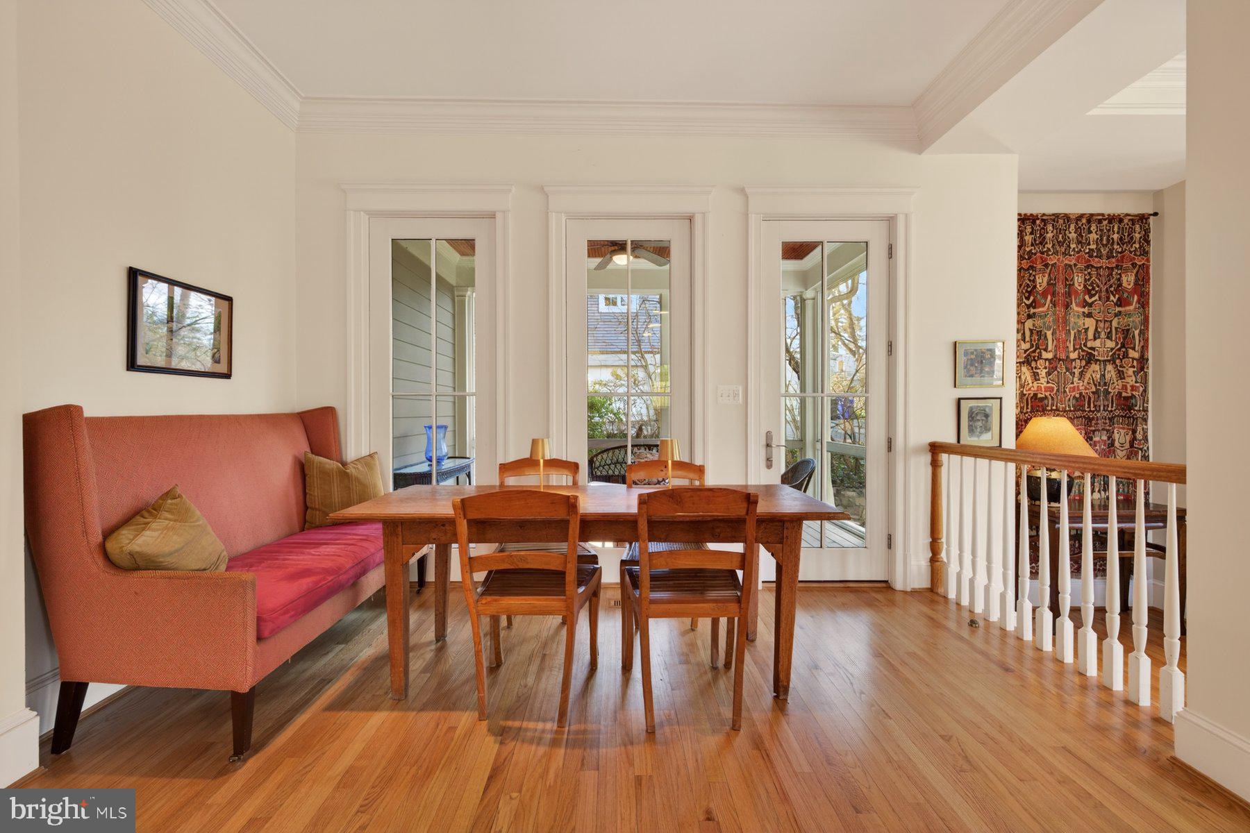 6115 Madawaska Road Bethesda, MD 20816 - Photo 18 of 78 a living room with furniture and wooden floor