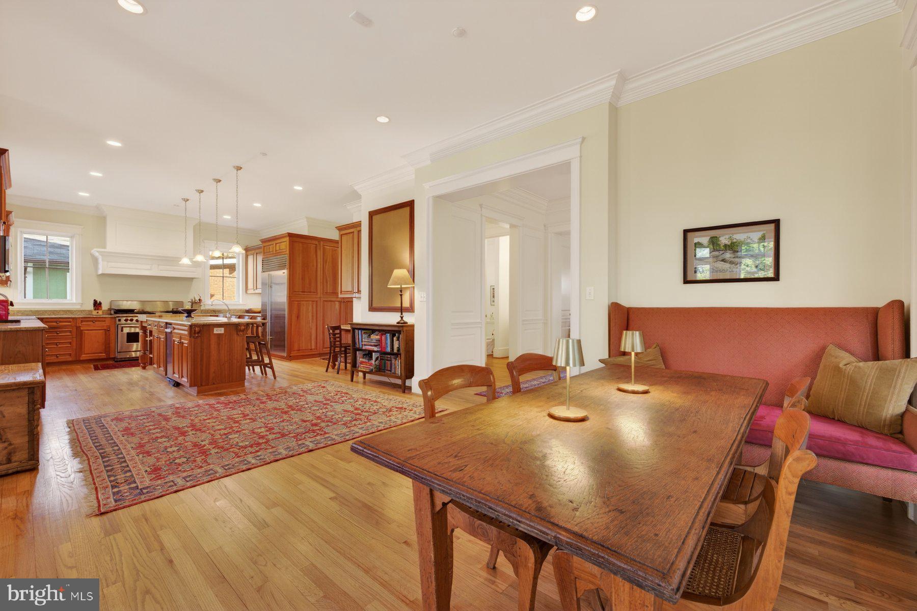6115 Madawaska Road Bethesda, MD 20816 - Photo 24 of 78 View toward kitchen from eat-in area