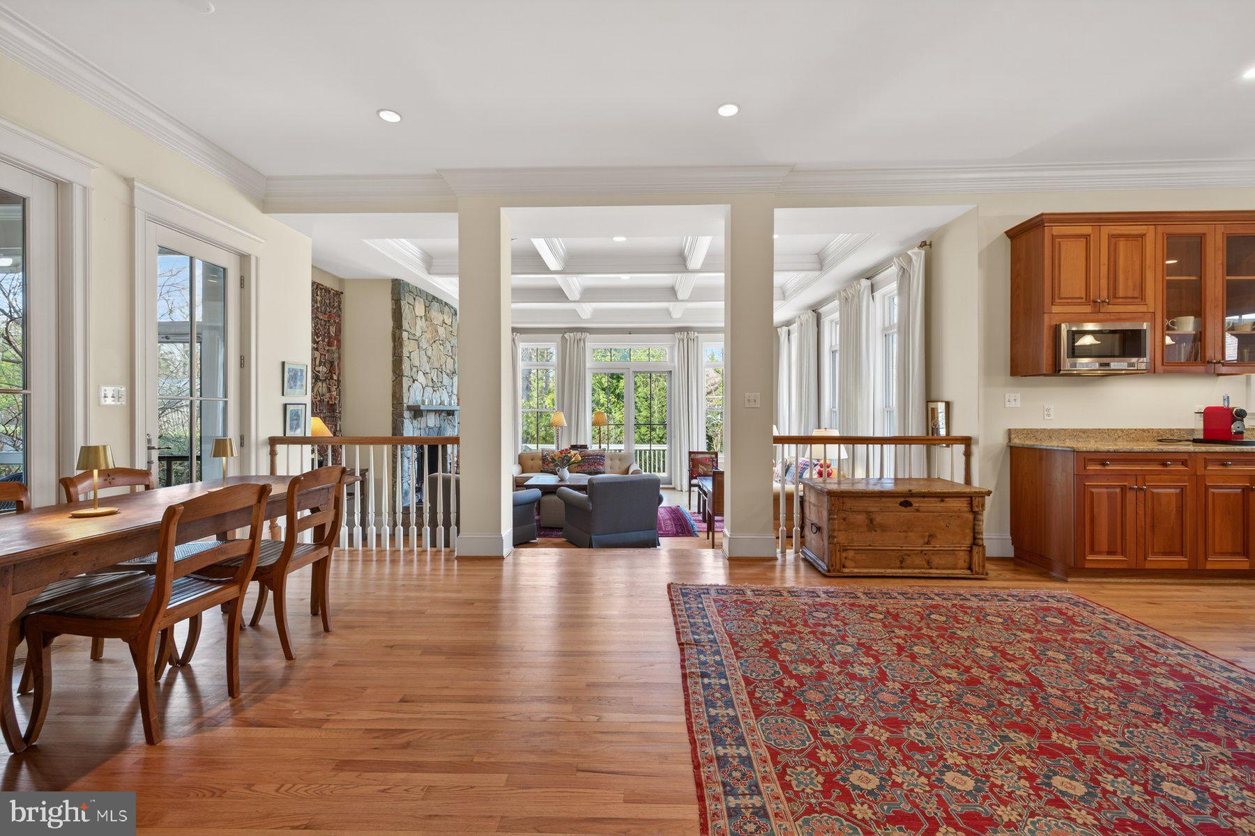 6115 Madawaska Road Bethesda, MD 20816 - Photo 25 of 78 View into family room