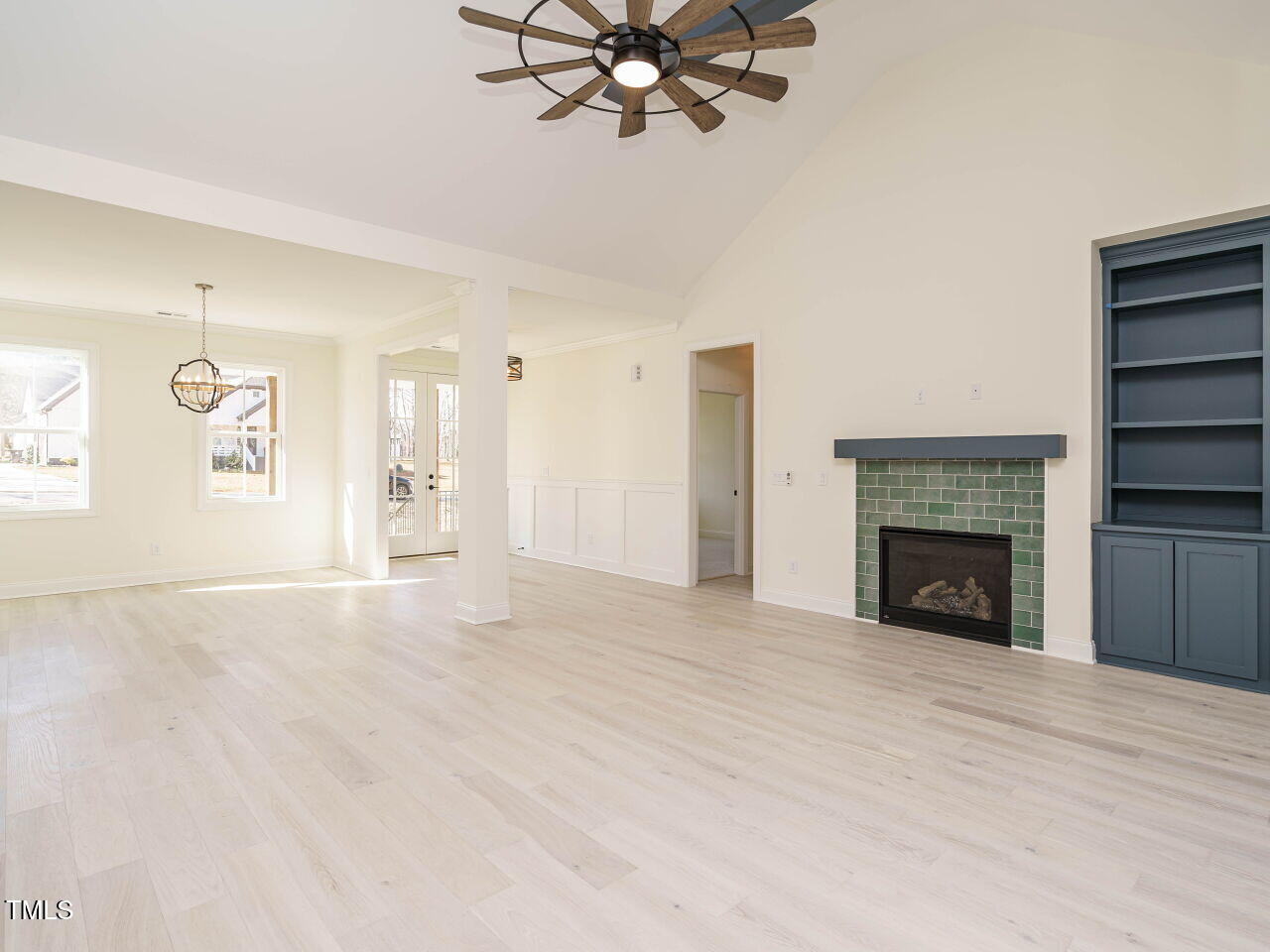 30 Tamaran Ct Spring Spring Hope, NC 27882 - Photo 12 of 37 a view of an empty room with a fireplace