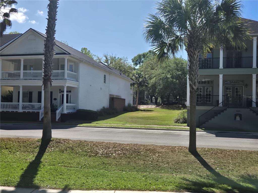 a view of a house with a swimming pool