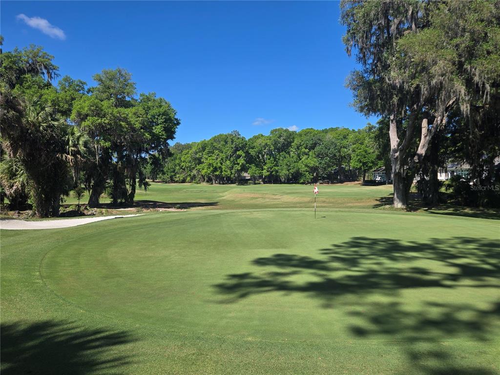 9123 Southwest 47 Place Gainesville, FL 32608 - Photo 2 of 3 a view of a golf course with a lake