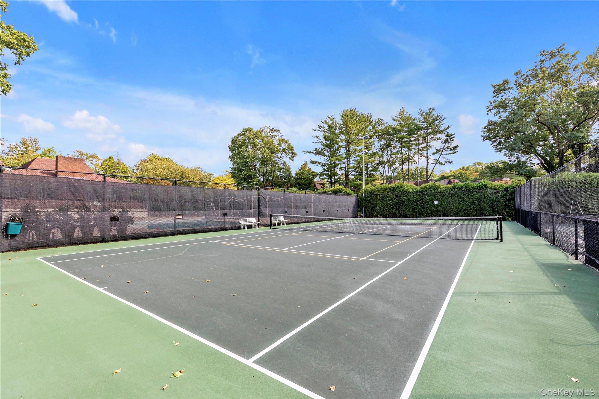 15 Spring Hollow Road Roslyn, NY 11576 - Photo 28 of 30 a view of a tennis court