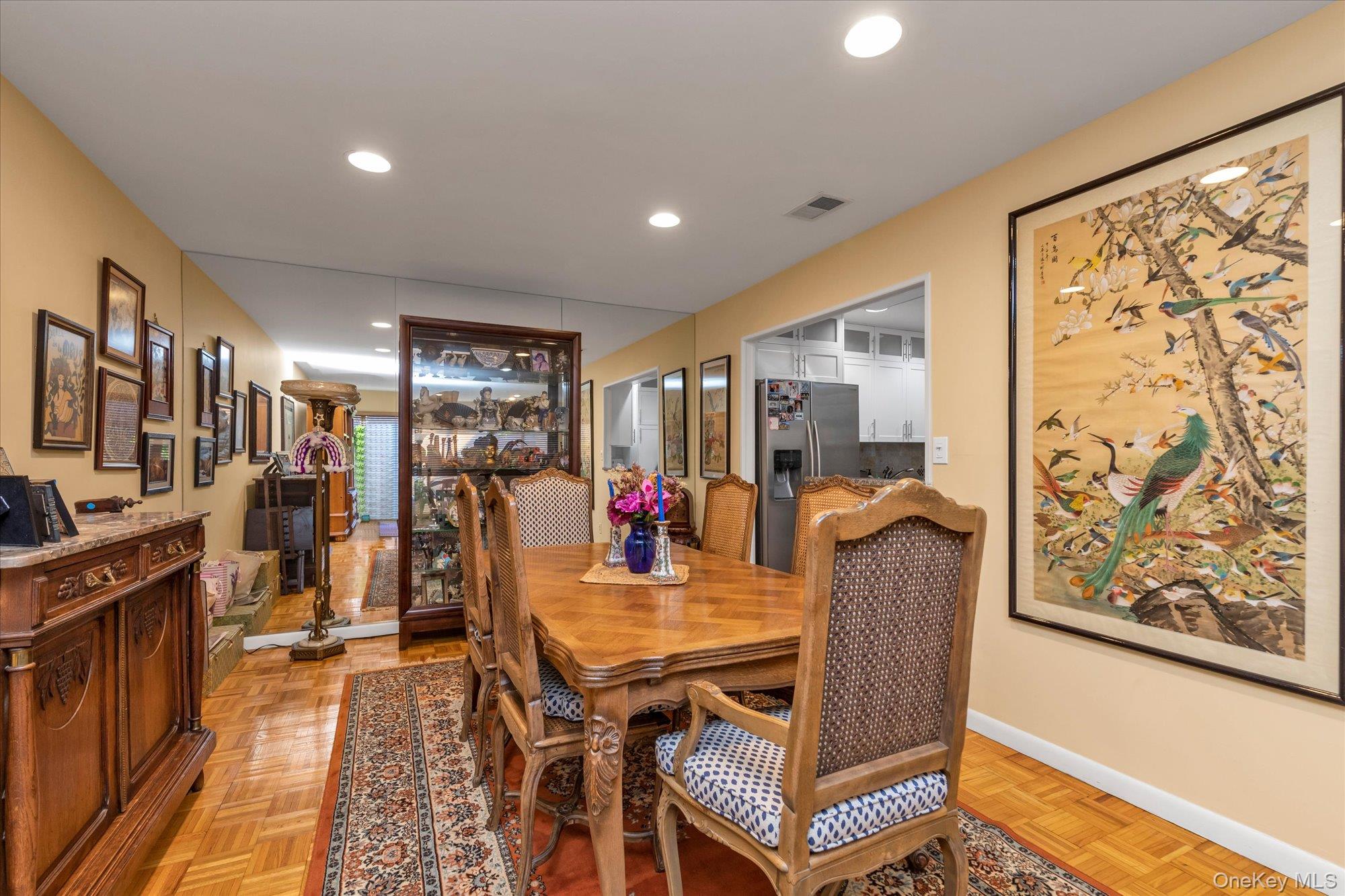 15 Spring Hollow Road Roslyn, NY 11576 - Photo 9 of 30 a living room with furniture and a flat screen tv
