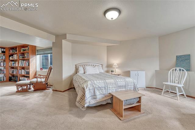 2690 Spaatz Road Monument, CO 80132 - Photo 31 of 50 Bedroom with light carpet