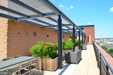 a view of a city with tall buildings