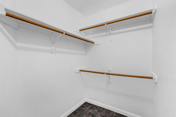 a close up view of racks on the wall