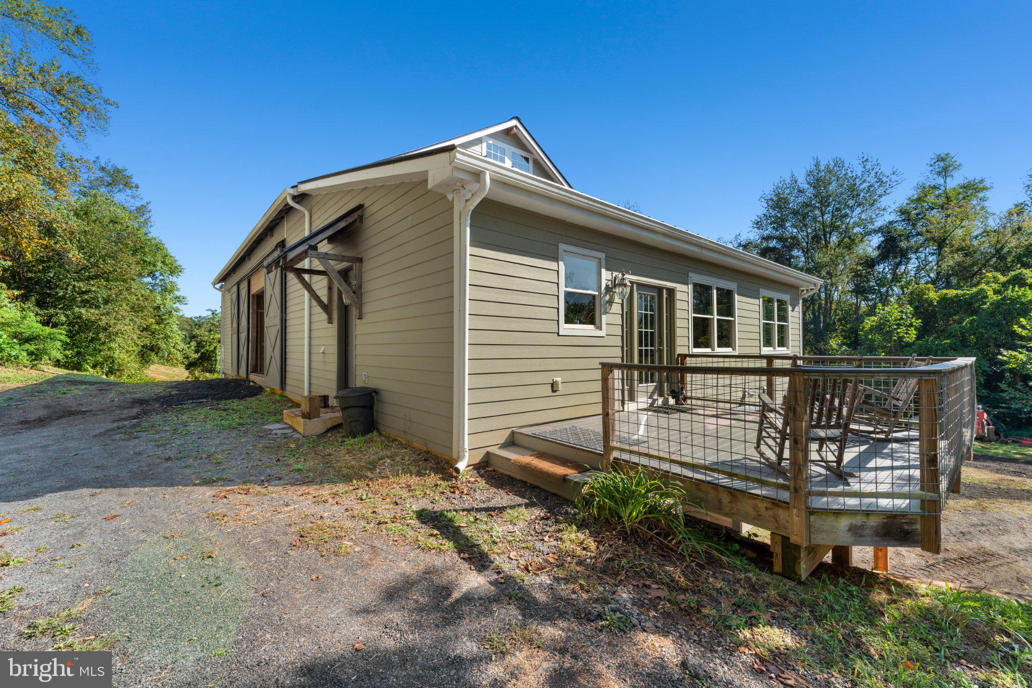 439 Rudasill Road Woodville, VA 22749 - Photo 17 of 55 One bedroom apartment with deck.