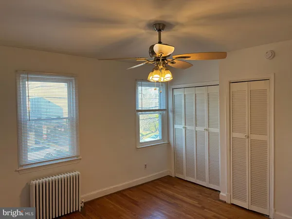 a window in an empty room