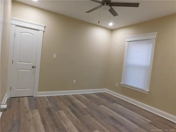 wooden floor in an empty room