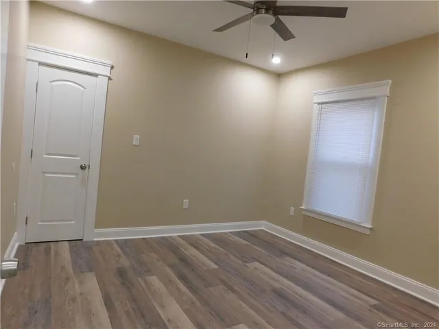 wooden floor in an empty room