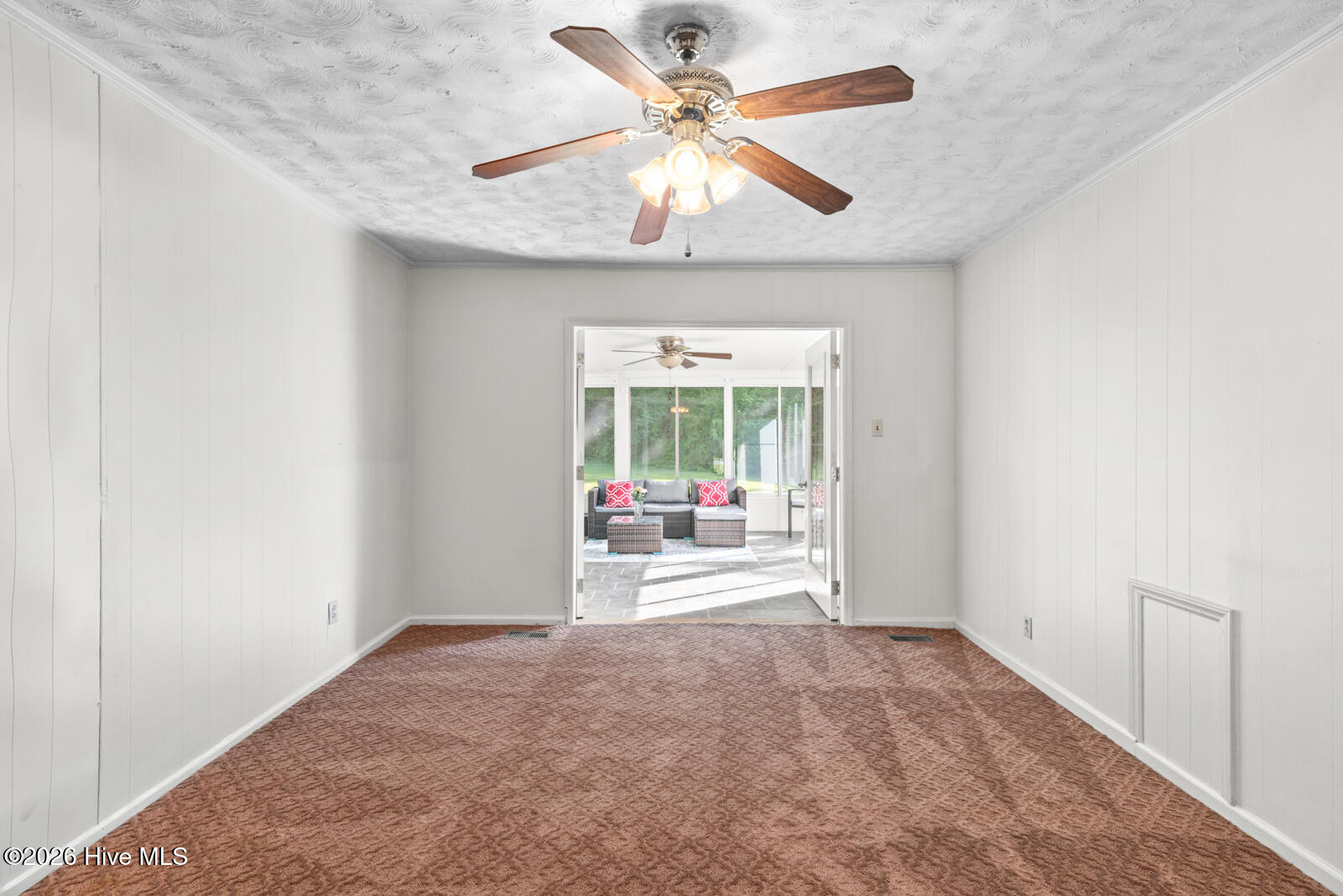 6 Laran Road Jacksonville, NC 28540 - Photo 23 of 41 The Family Room, Leading Into The Sunroom