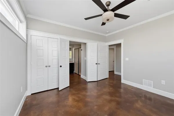 a view of an empty room with window