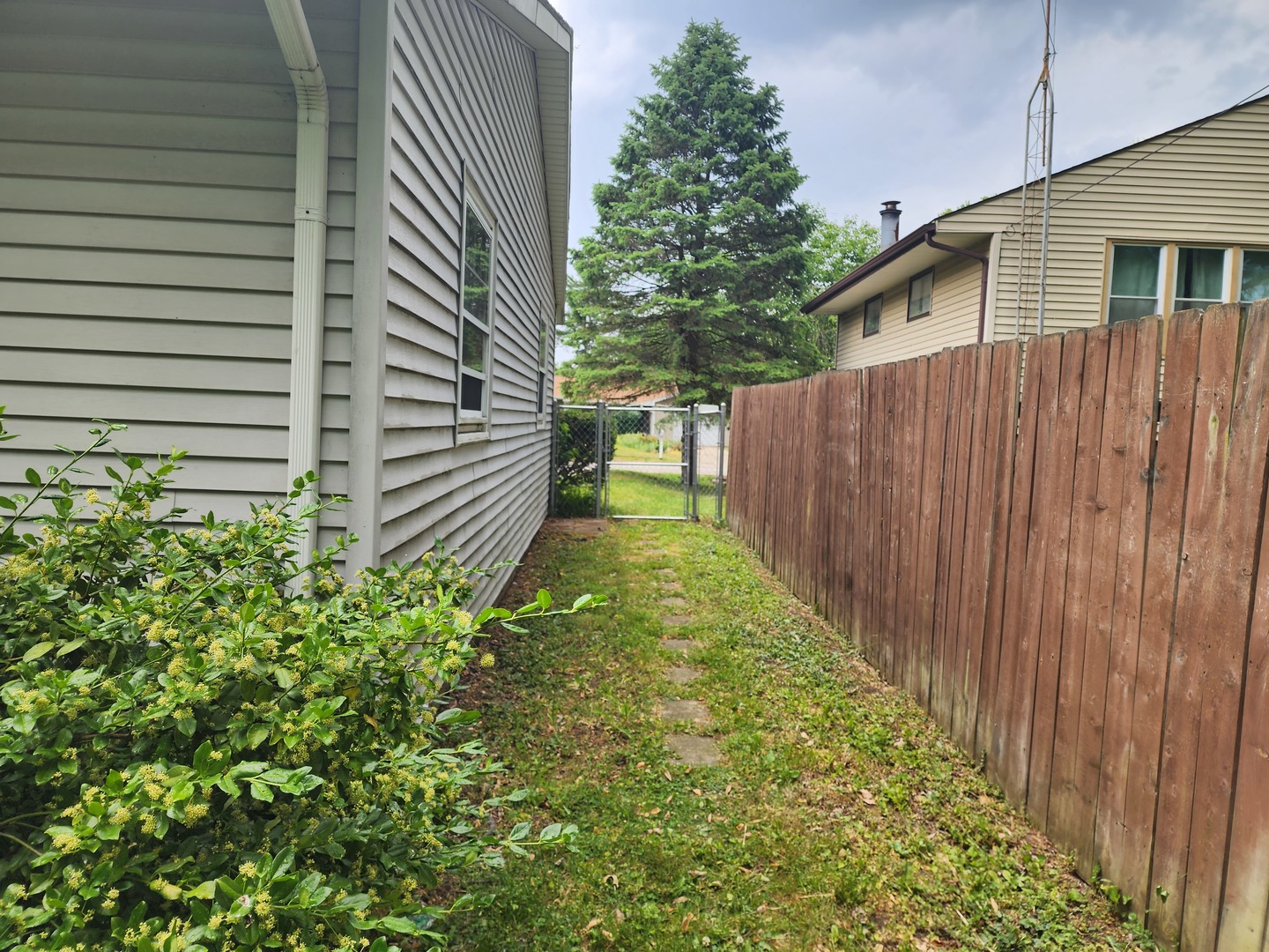1825 Crescent Drive Champaign, IL 61821 - Photo 20 of 24 a view of a backyard with pathway
