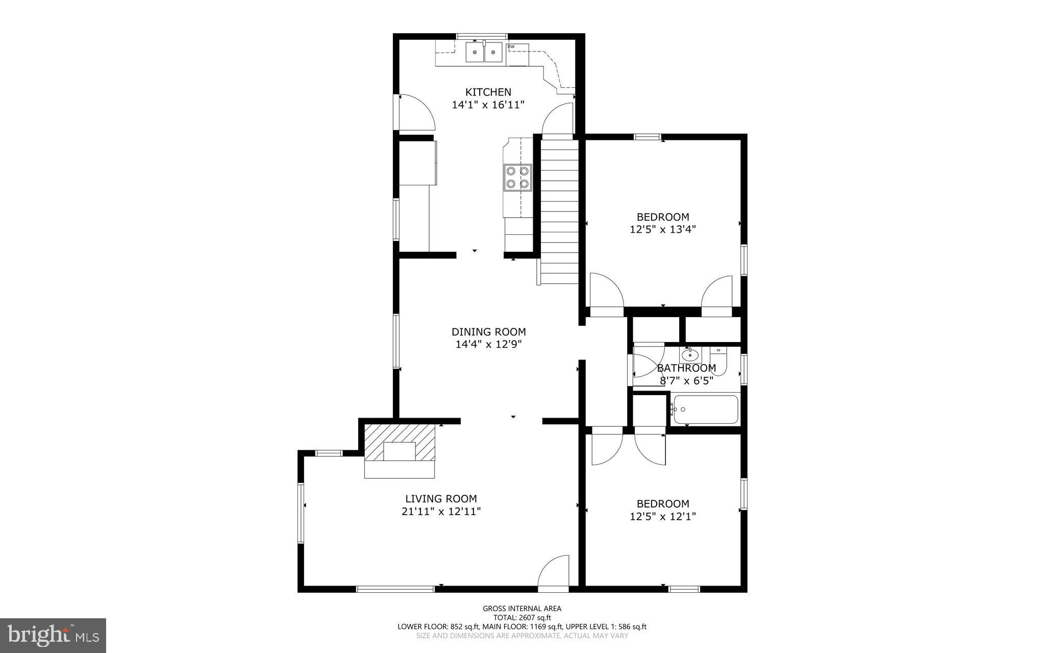 13110 Old Hanover Road Reisterstown, MD 21136 - Photo 37 of 39 Floor plan - 1st floor