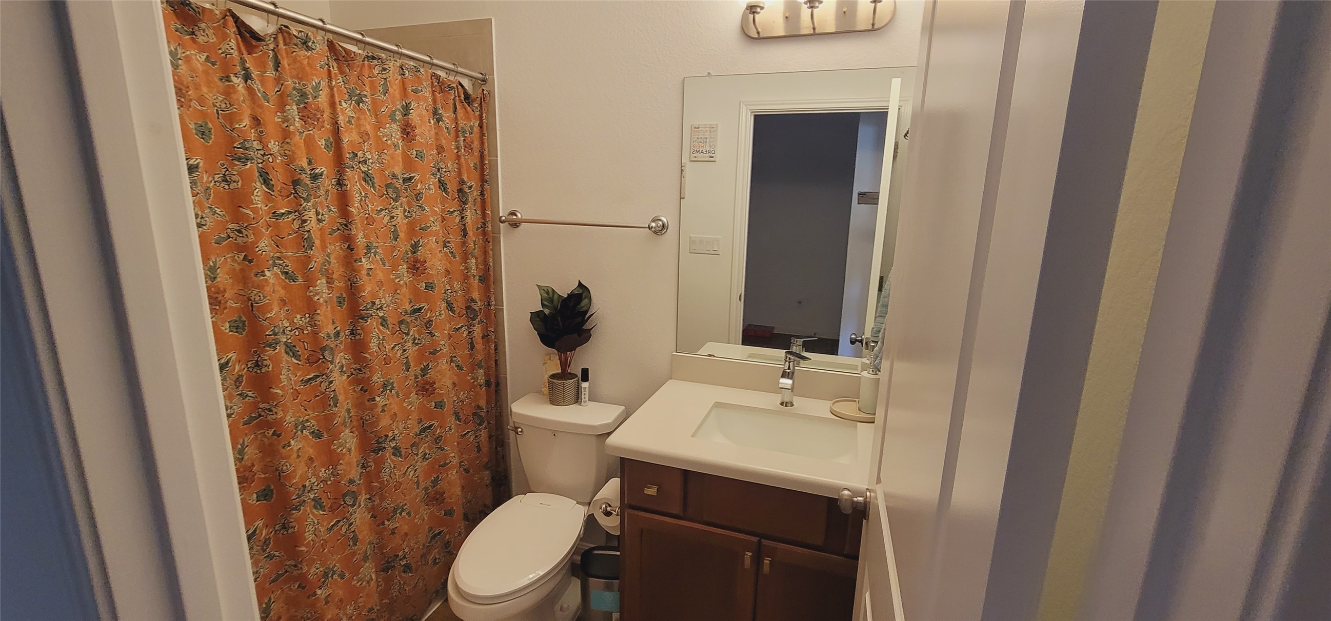 716 Leeward Pass Leander, TX 78641 - Photo 19 of 26 Functional full bathroom featuring a combined shower and tub, complete with a single vanity.