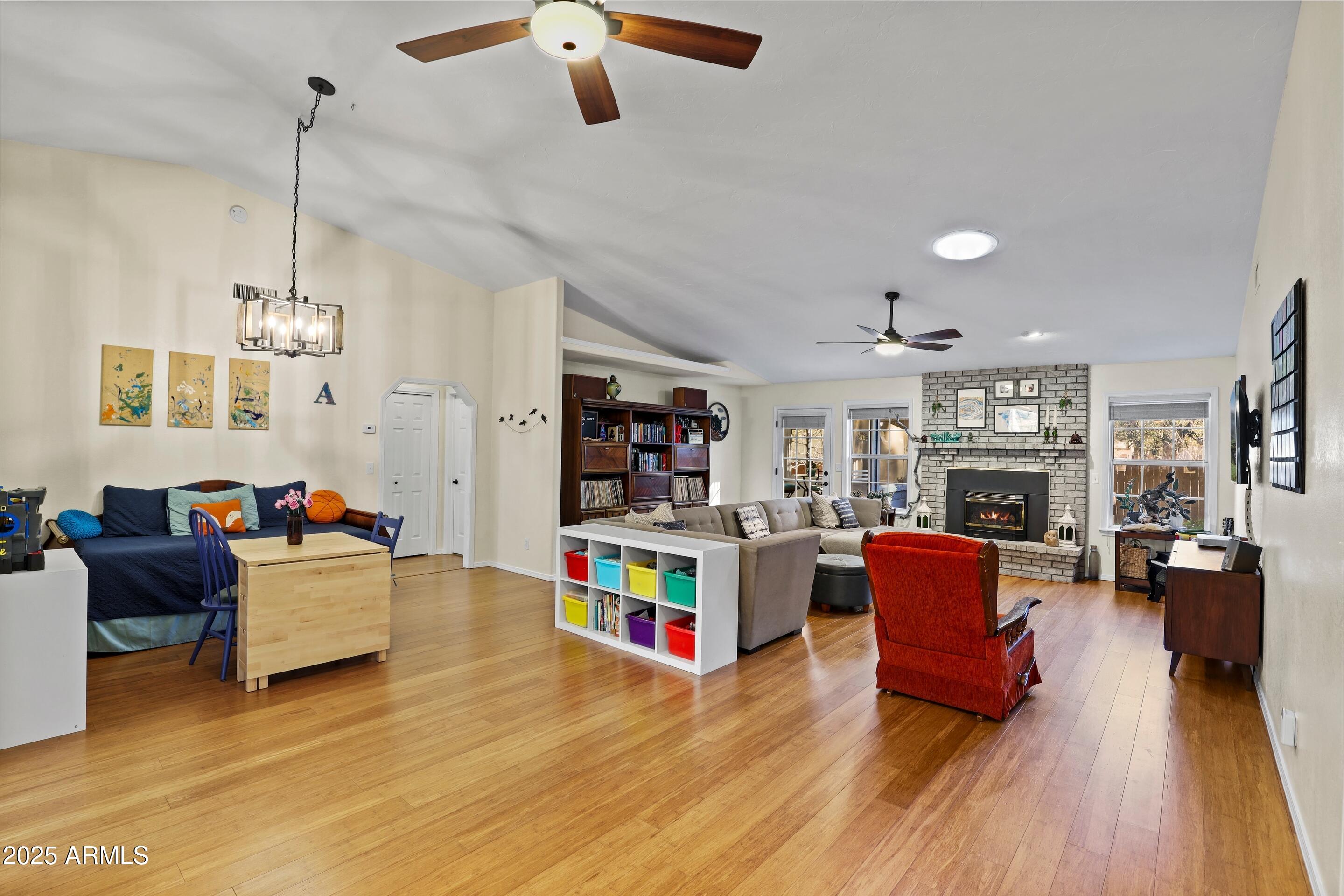 905 South Coronado Way Payson, AZ 85541 - Photo 4 of 33 a living room with furniture and a wooden floor