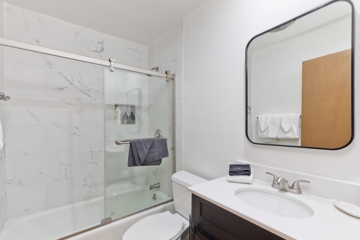 175 Mammoth Slopes Drive, Unit 3 Mammoth Lakes, CA 93546 - Photo 12 of 30 a bathroom with a sink toilet and shower