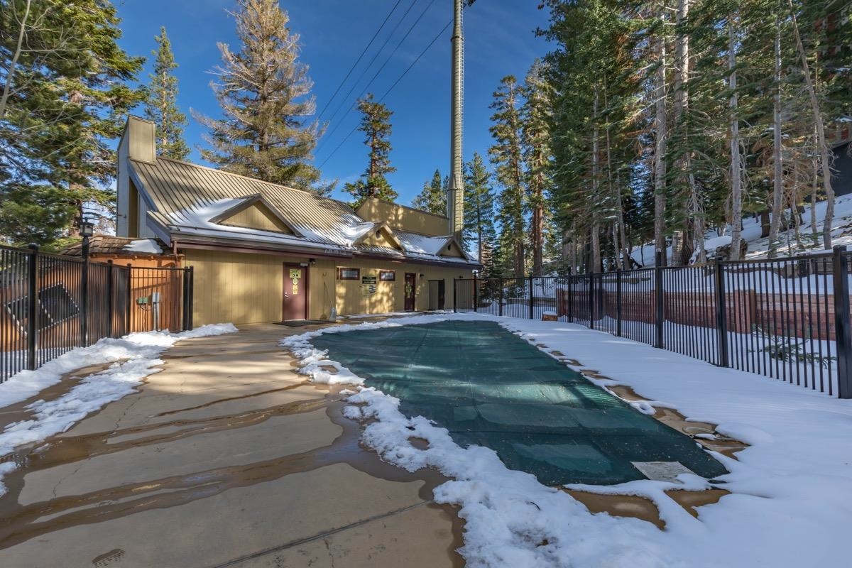 175 Mammoth Slopes Drive, Unit 3 Mammoth Lakes, CA 93546 - Photo 30 of 30 a view of a house with a yard