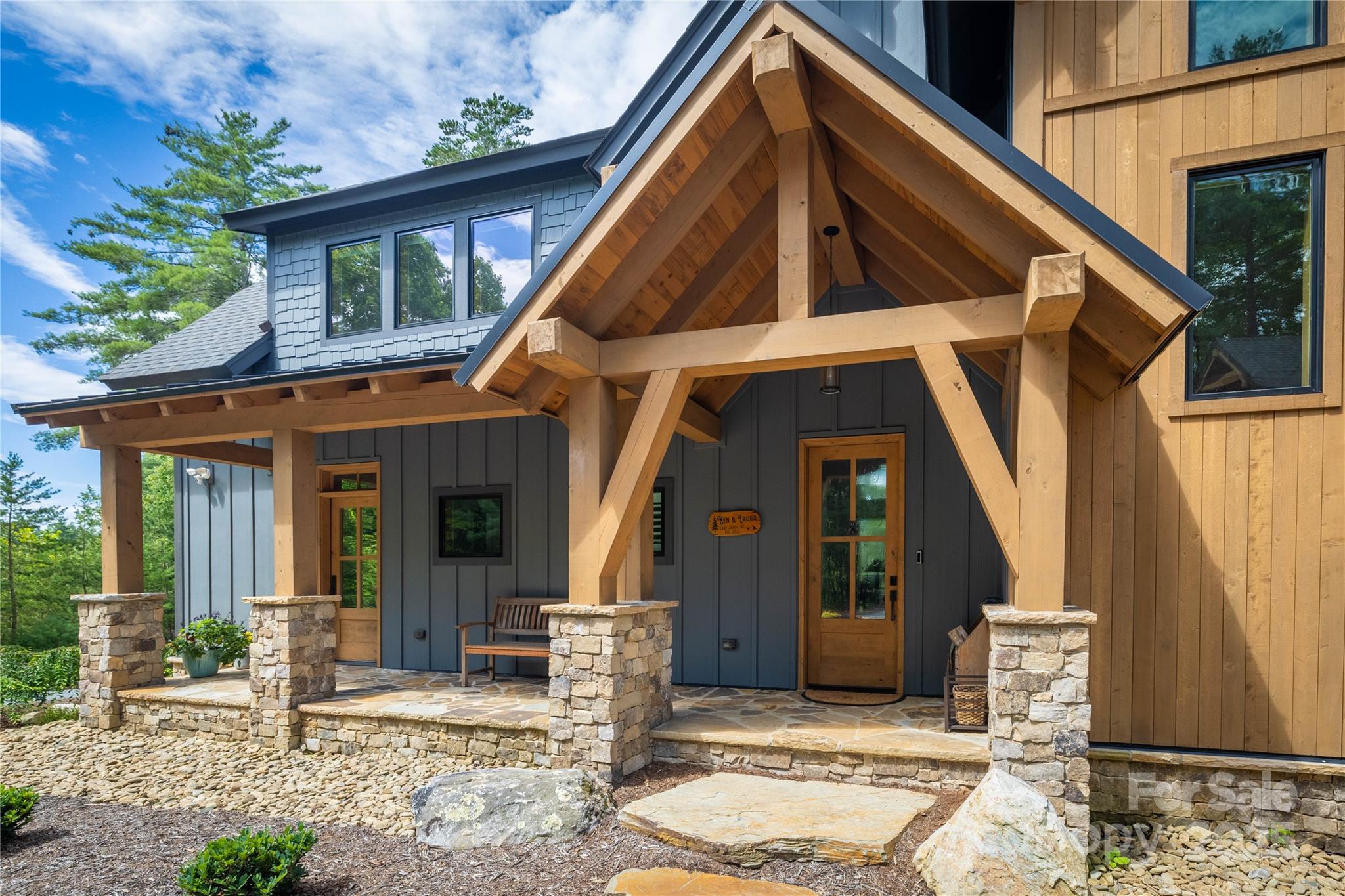2116 October Drive, Unit 146 Nebo, NC 28761 - Photo 3 of 45 a view of a house with wooden fence